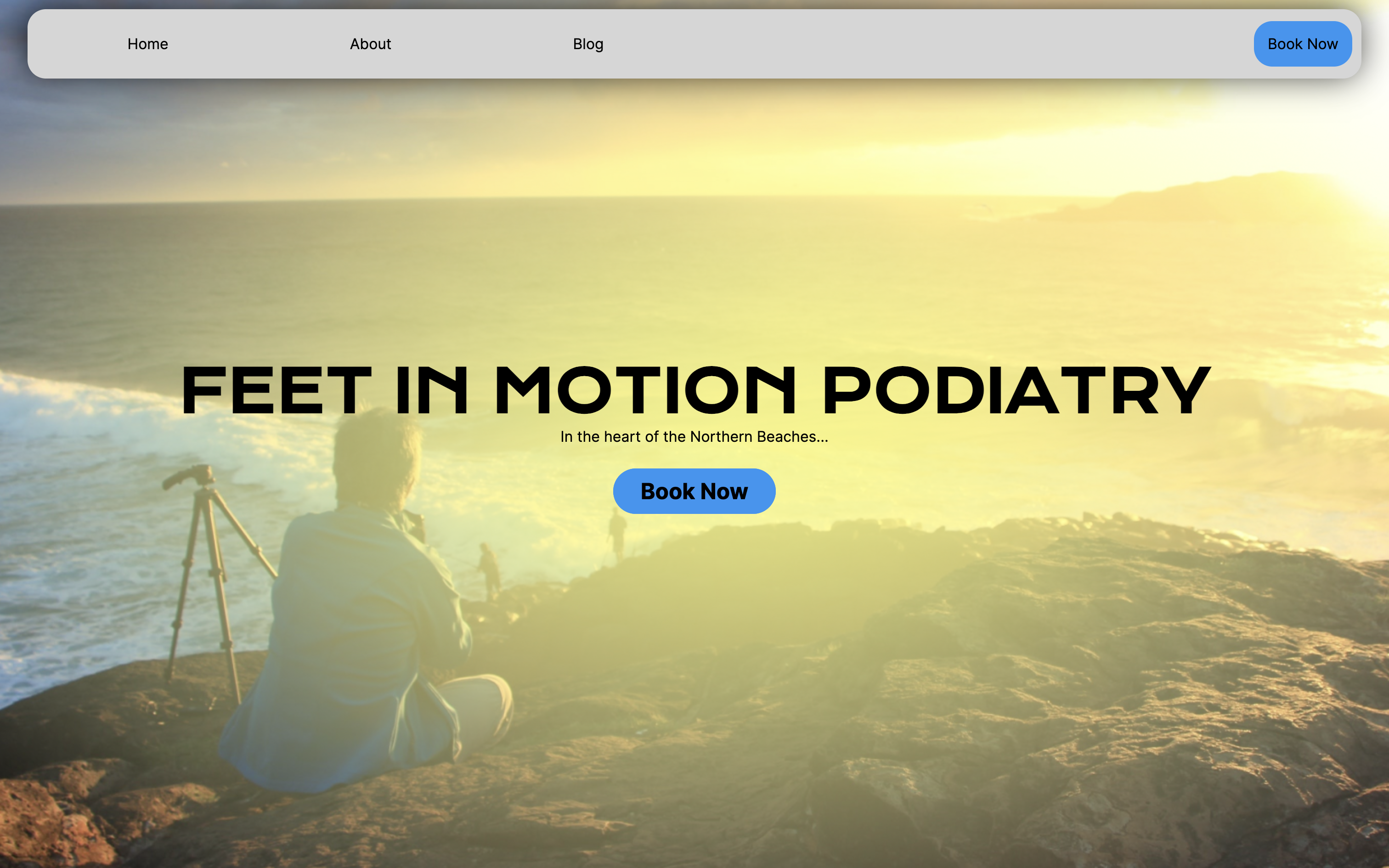 Feet In Motion Website